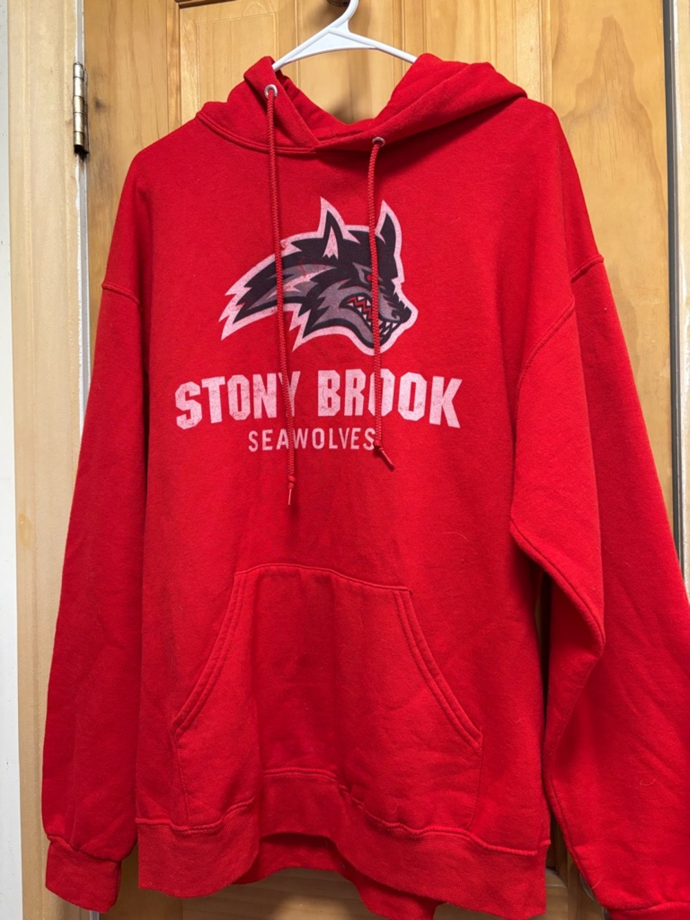 Seawolves Red Hooded Sweatshirt